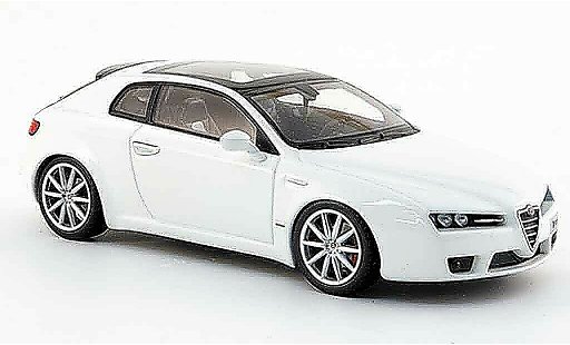 Alfa Romeo Brera coupe 1/43 Minichamps weiss edizione 2008 2005 modellautos