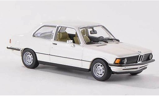 Bmw 318 coupe 1/43 Minichamps E21 i (E21) weiss 1975 modellautos