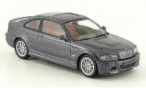 Bmw M3 Coupe 1/43 Minichamps E46 grau 2001 modellautos
