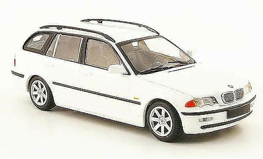 Bmw 323 touring 1/43 Minichamps (E46) weiss 1999 modellautos