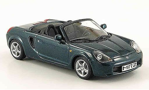 Toyota MR2 ZZW30 1/43 Minichamps 2 cabriolet gr&Atilde;&frac14;n 2000 modellautos