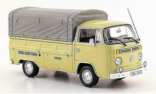 Volkswagen Combi Base 1/43 Minichamps t 2 pritsche beige 1972 modellautos