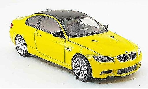 Bmw M3 coupe 1/43 Minichamps E92 gelb Linea Giallo 2008 modellautos