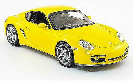 Porsche 718 S 1/43 Minichamps (987) gelb Linea Giallo 2008 modellautos