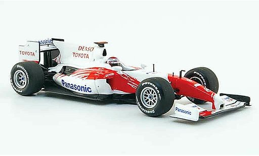 Toyota F1 Showcar 1/43 Minichamps panasonic j.trulli 2009 modellautos
