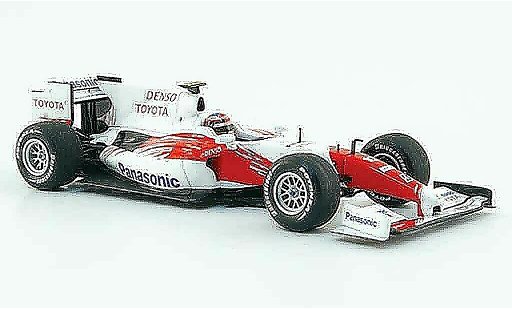 Toyota F1 Showcar 1/43 Minichamps f 1 panasonic t.glock 2009 modellautos