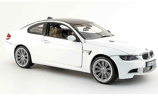 Bmw M3 Coupe 1/18 Mondo Motors E92 weiss 2008 modellautos