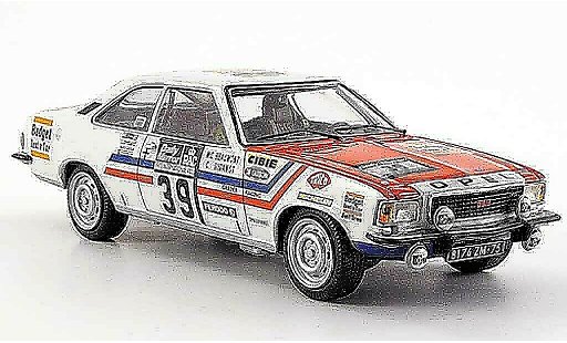 Opel Commodore B 1/43 Schuco gs e no.39 rallye england 1973 modellautos