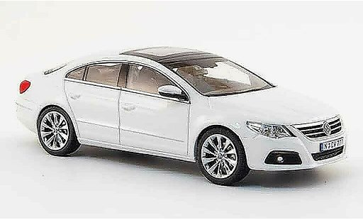 Volkswagen Passat CC 1/43 Schuco weiss concept white 2007 modellautos