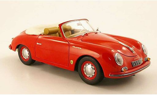 Porsche 356 1955 1/18 Schuco A Cabrio rot modellautos