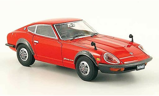Nissan 240 ZG 1/43 Ebbro Fairlady rot 1971 modellautos