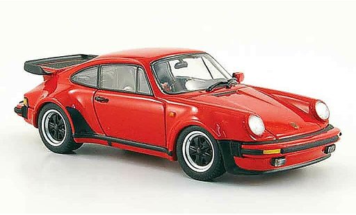 Porsche 911 Turbo 1/43 Ebbro rot 1978 modellautos