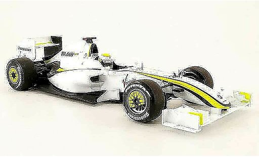 Mercedes F1 2009 1/18 Minichamps brawn gp bgp 001 no.22 virgin j. button f1 modellautos