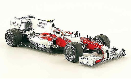 Toyota F1 TF109 1/43 Minichamps tf 109 no.10 panasonic t.glock gp australien 2009 modellautos