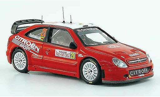Citroen Xsara WRC 2008 1/43 IXO no.20 rautenbach senior rallye monte carlo modellautos