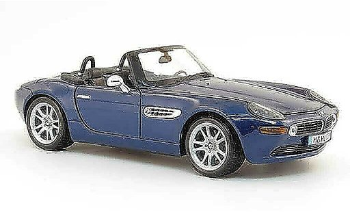 Bmw Z8 roadster 1/18 Maisto blau avec licht und sound modellautos