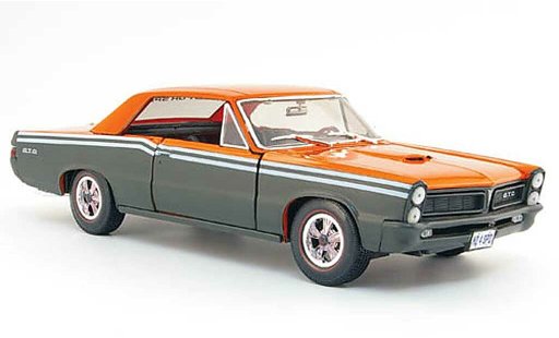 Pontiac GTO 1965 1/18 Maisto grau orange need for speed modellautos