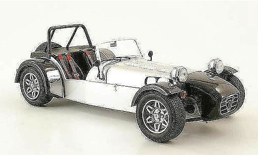 Caterham Super Seven roadster 1/18 Norev grau metallized/carbon modellautos