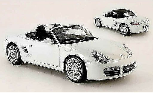 Porsche 718 S 1/18 Kyosho weiss modellautos