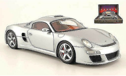 Porsche 911 RUF 1/18 Spark Porsche 911 ctr 3 grau modellautos