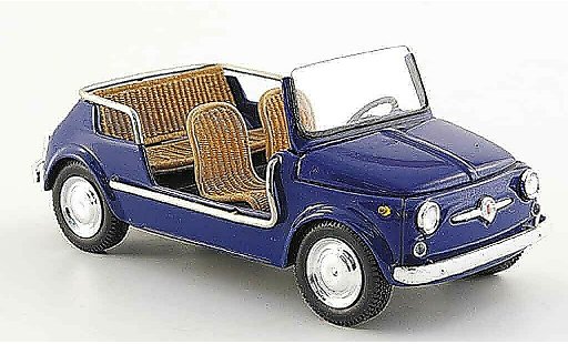 Fiat 500 Jolly 1/43 Spark blau modellautos