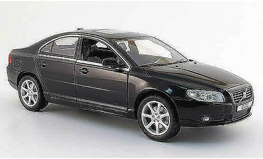 Volvo S80 Base 1/18 Powco schwarz 2007 modellautos