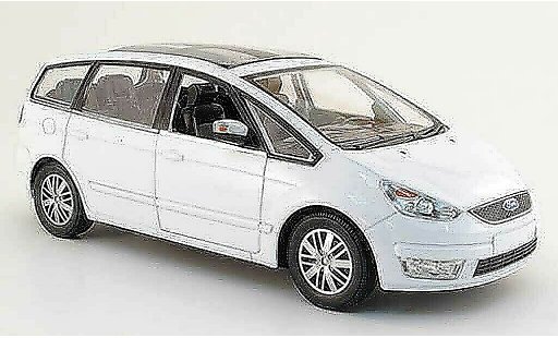 Ford Galaxy Berline 1/18 Powco weiss 2007 modellautos