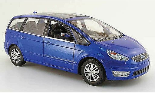 Ford Galaxy Berline 1/18 Powco blau 2007 modellautos