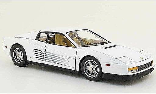 Ferrari Testarossa Miami Vice 1/18 Hot Wheels Elite weiss 1984 modellautos