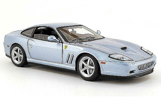 Ferrari 575 M 1/18 Hot Wheels maranello blau bad boys ii modellautos