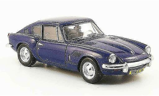 Triumph GT6 MkII 1/43 Spark blau 1968 modellautos