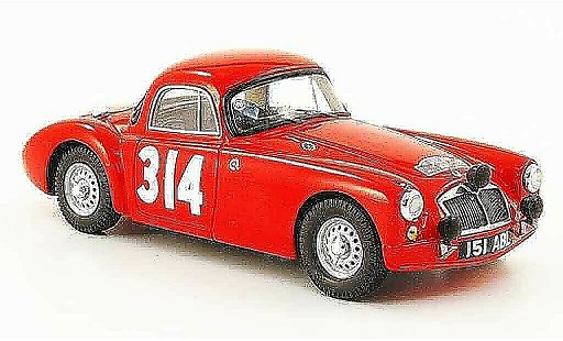 MG A Base 1/43 Bizarre No.314 Rally Monte Carlo 1962 modellautos