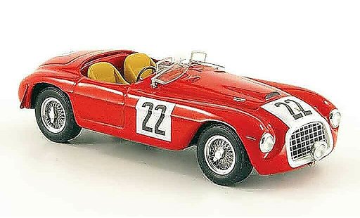 Ferrari 166 MM 1/43 Hot Wheels Elite barchetta no.22 24h le mans modellautos