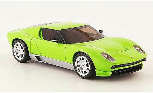 Lamborghini Miura Concept 1/43 Hot Wheels Elite gr&Atilde;&frac14;n modellautos