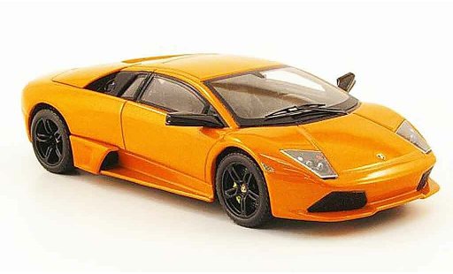 Lamborghini Murcielago LP640 1/43 Hot Wheels Elite orange modellautos
