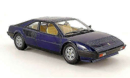 Ferrari Mondial Coupe 1/18 Hot Wheels 8 blau 1980 modellautos