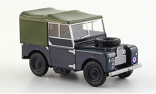 Land Rover 80 Base 1/43 Oxford RAF blau oliv modellautos