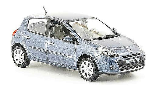 Renault Clio Base 1/43 Norev grau 5 turig 2009 modellautos