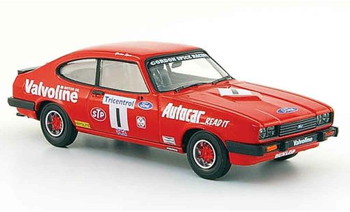 Ford Capri 3.0S 1/43 Vanguards MK III 3.0 S No.1 Autocar Valvoline BSCC 1978 modellautos