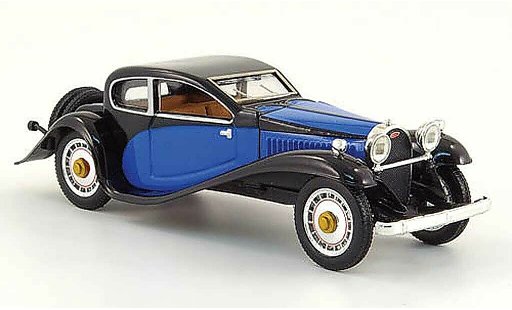 Bugatti 50 coupe 1/43 Rio schwarz/blau 1933 modellautos