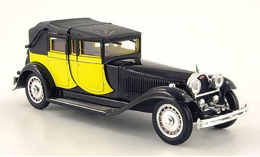 Bugatti 41 berline 1/43 Rio Royale gelb/schwarz 1927 modellautos