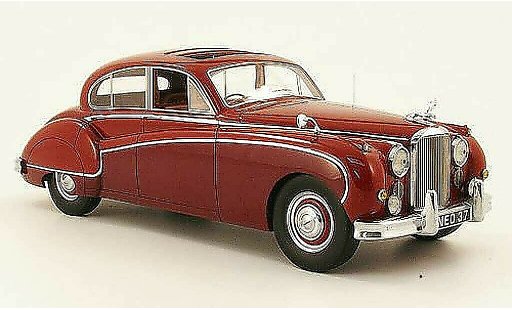 Jaguar MK 8 1/18 Neo rot/rot rechtslenker 1957 modellautos