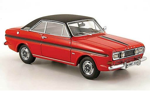 Ford Taunus 15M 1/43 Neo (P6) Coupe rot modellautos