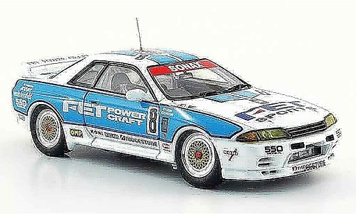Nissan Skyline R32 1/43 Ebbro GT R No.8 FET Gruppe A 1993 modellautos