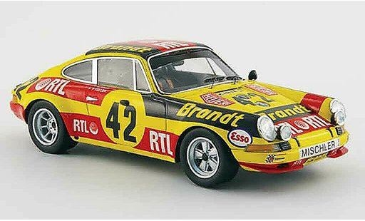 Porsche 911 S 1/43 Spark S No.42 Brandt RTL 24h Le Mans 1972 modellautos