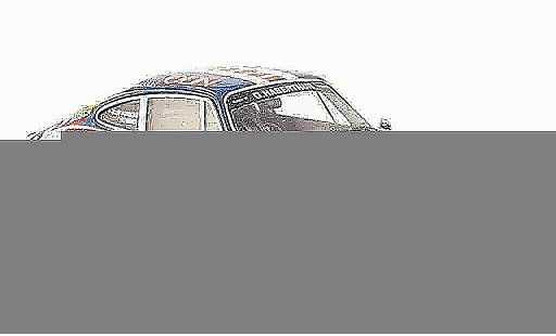 Porsche 911 S 1/43 Spark S No.36 Olin Ski 24h Le Mans 1971 modellautos