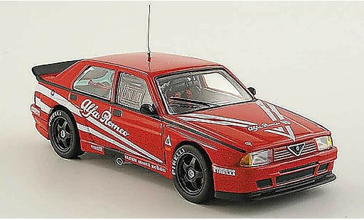 Alfa Romeo 75 turbo 1/43 M4 Evoluzione Prova rot 1988 modellautos