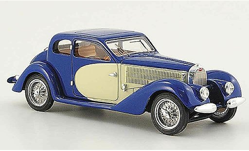 Bugatti 57 Ventoux 1/43 Luxcar SC blau weiss 1938 modellautos