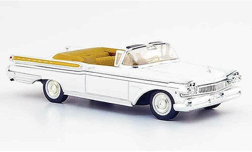 Mercury Turnpike Base 1/43 Yat Ming Cruiser weiss 1957 modellautos
