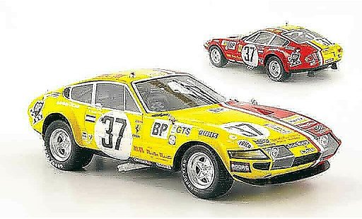 Ferrari 365 GTB/4 1/43 Red Line no.37 24h le mans 1973 modellautos